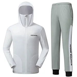 Summer ultra-thin quick-drying breathable long-sleeved fishing suit