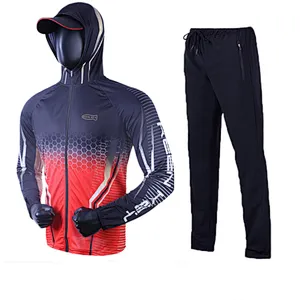 Ice silk fishing suit men's sun protection suit