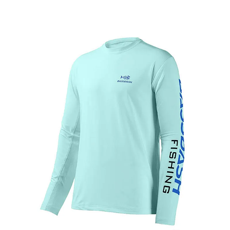 Customized cross-border summer sunscreen quick-drying fishing long-sleeved T-shirt