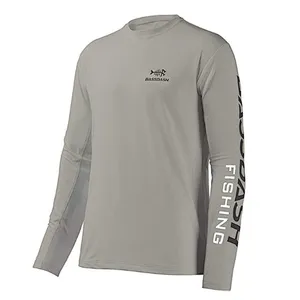 Customized cross-border summer sunscreen quick-drying fishing long-sleeved T-shirt