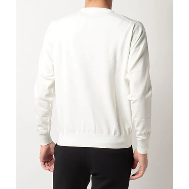 Embossed striped sports polo shirt
