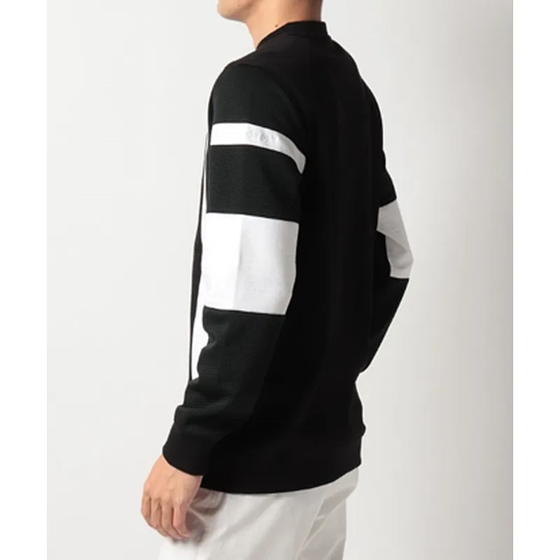 Raised Collar Panel Jacket