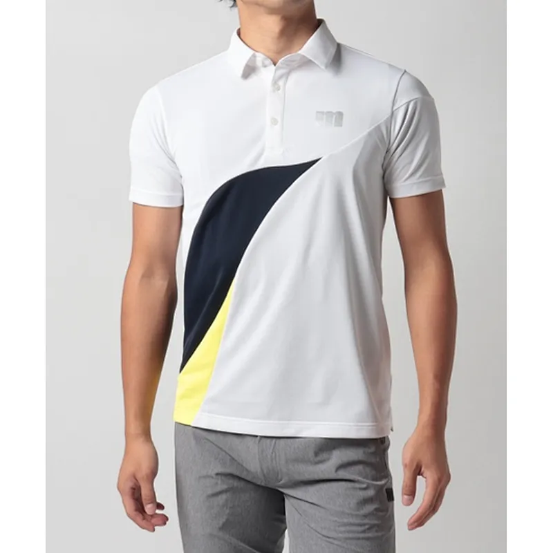 Simple Colorblock Short Sleeve POLO Shirt