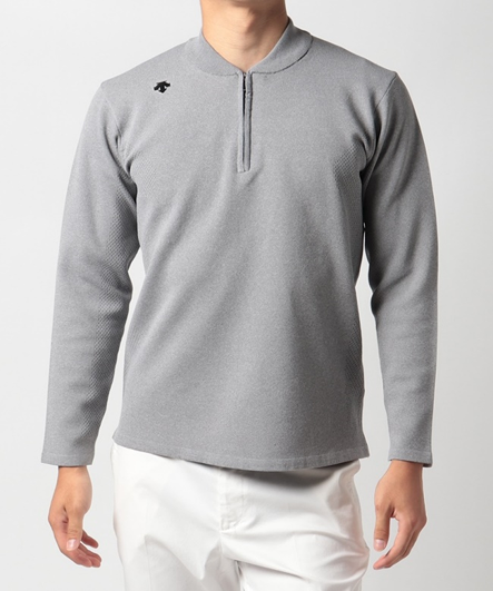 Embroidered stretch-neck golf tracksuit