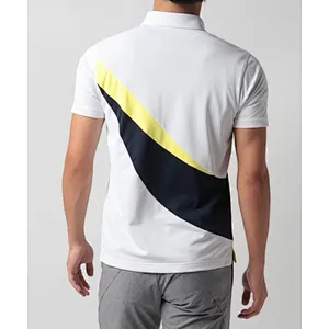 Simple Colorblock Short Sleeve POLO Shirt