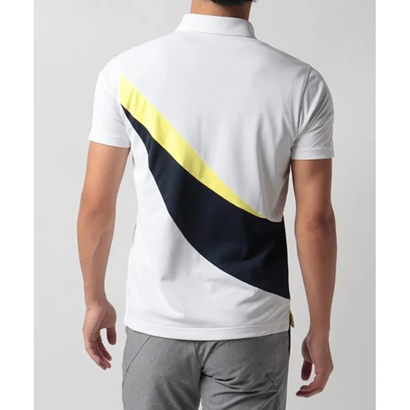 Simple Colorblock Short Sleeve POLO Shirt