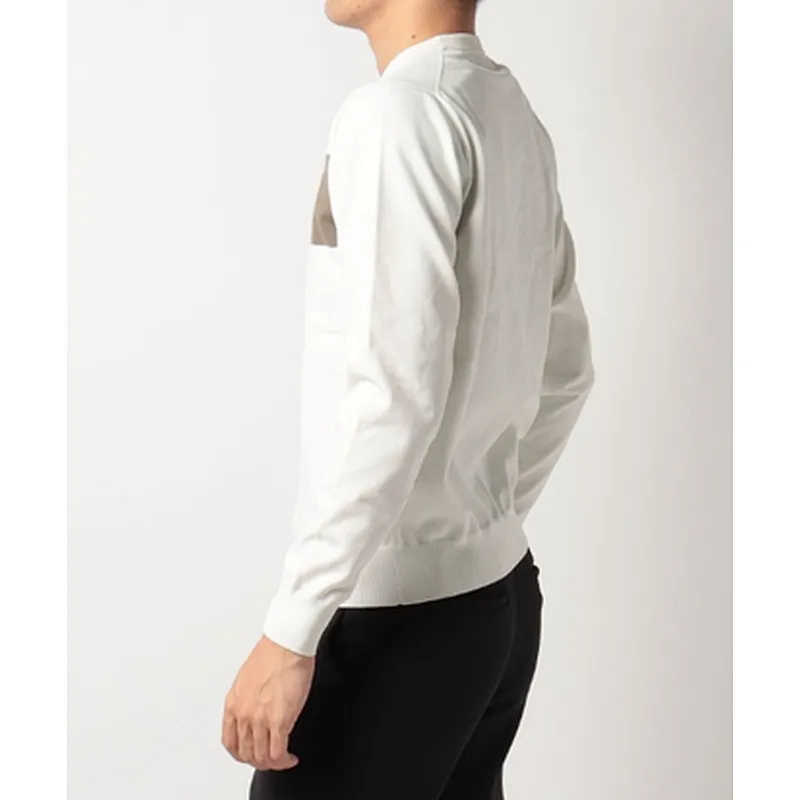 Embossed striped sports polo shirt