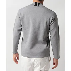 Embroidered stretch-neck golf tracksuit