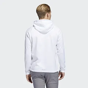 Basic Striped White Hoodie