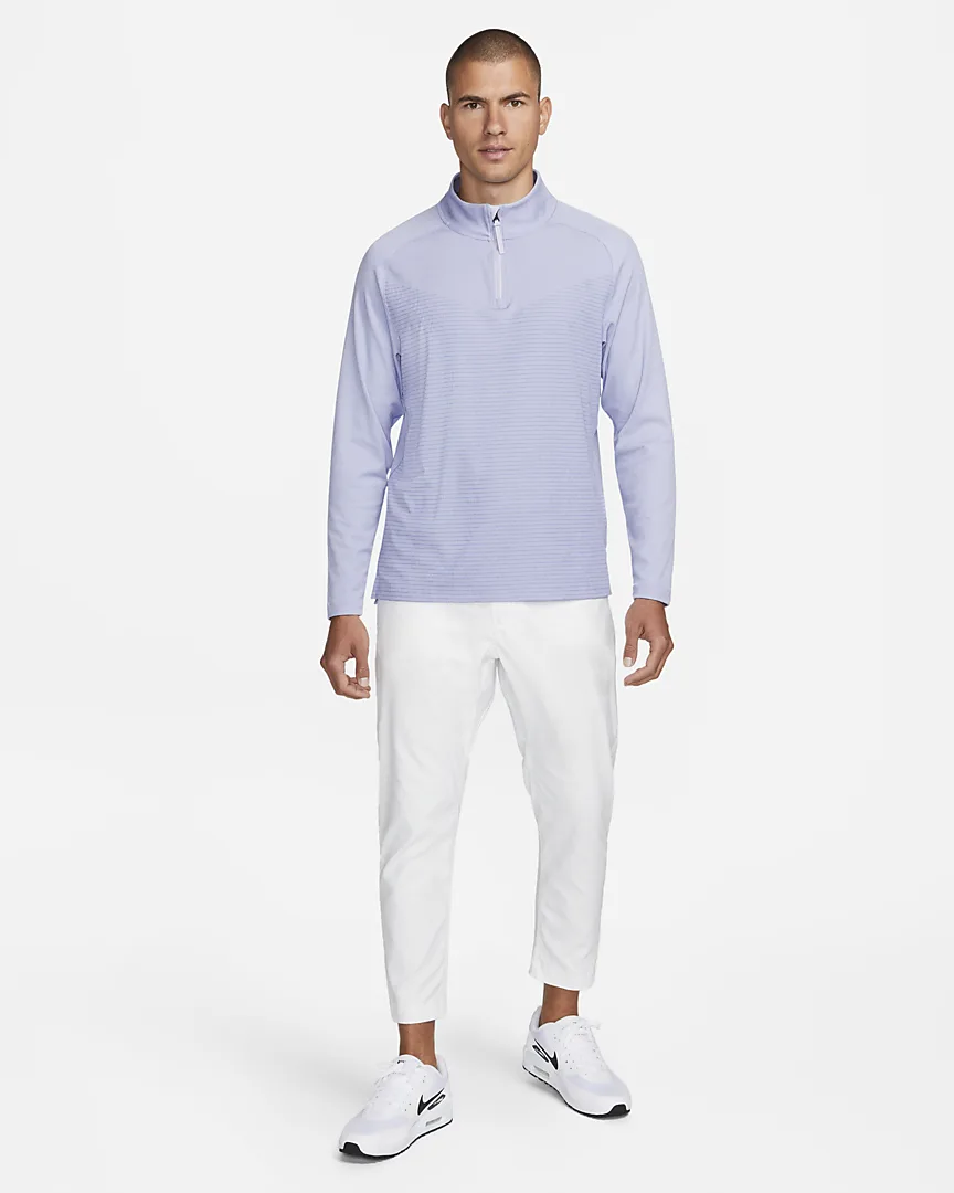 Half Zip Crew Neck Breathable Sweatshirt
