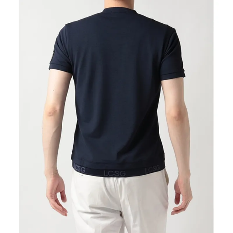 Cotton Versatile Crew Neck Sports Short Sleeves
