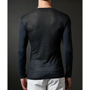 V neck long sleeve bottoming shirt
