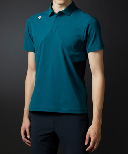 Comfortable Loose Polo Neck Sport Short Sleeves