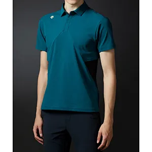 Comfortable Loose Polo Neck Sport Short Sleeves