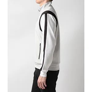 Black and White Colorblock Versatile Jacket