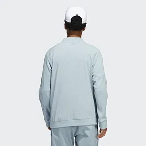 Crew neck striped golf sweatshirt