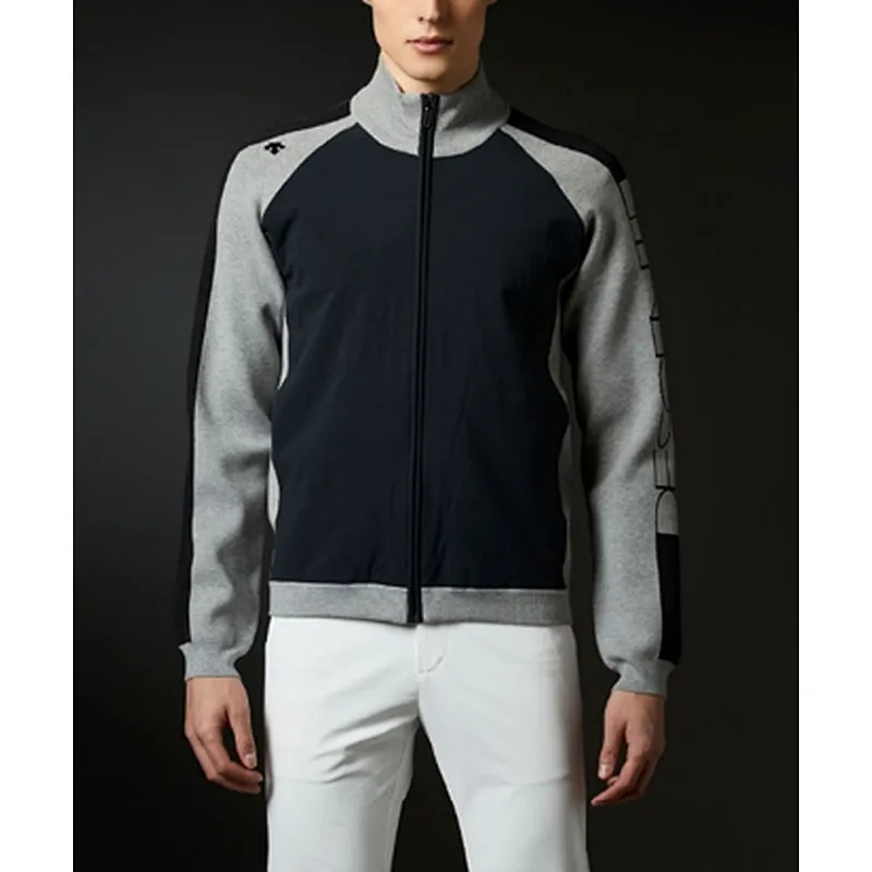 Raised Collar Panel Jacket