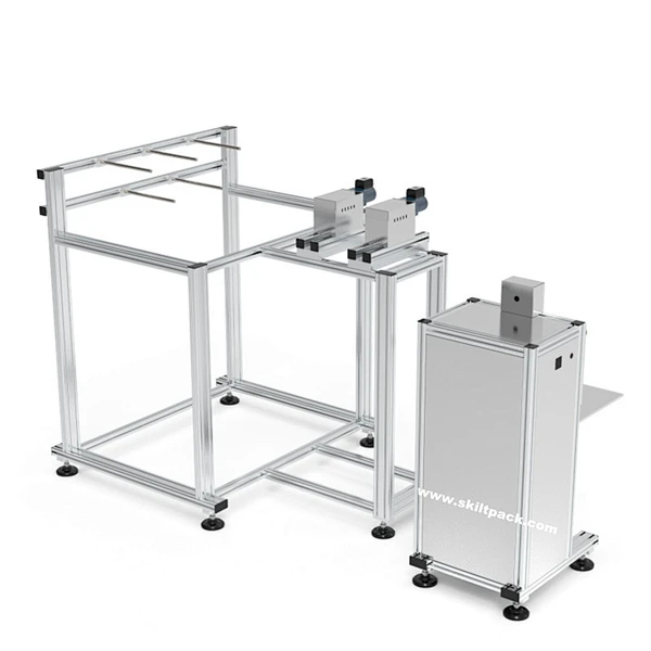 Dental floss packaging line
