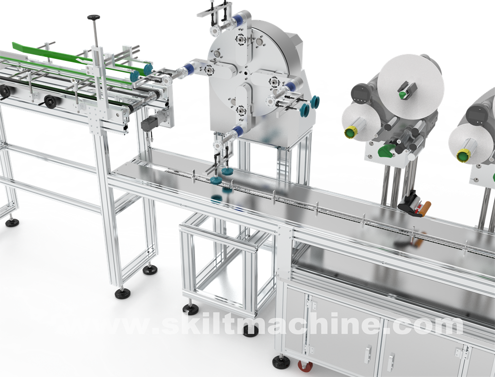 vegetable clamshell labeling machine l food clamshell labeling machine