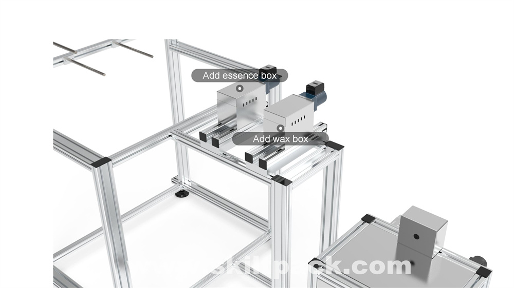 dental floss winding machine skilt