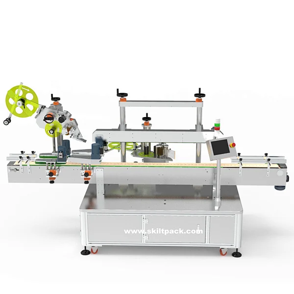 Top & side labeler