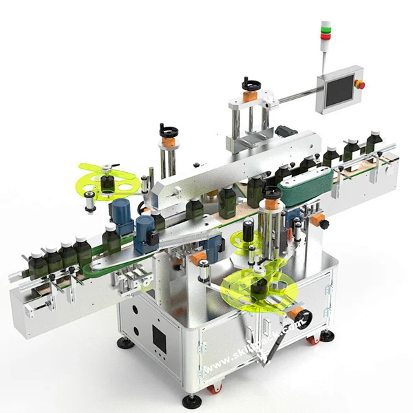 Front & back labeler