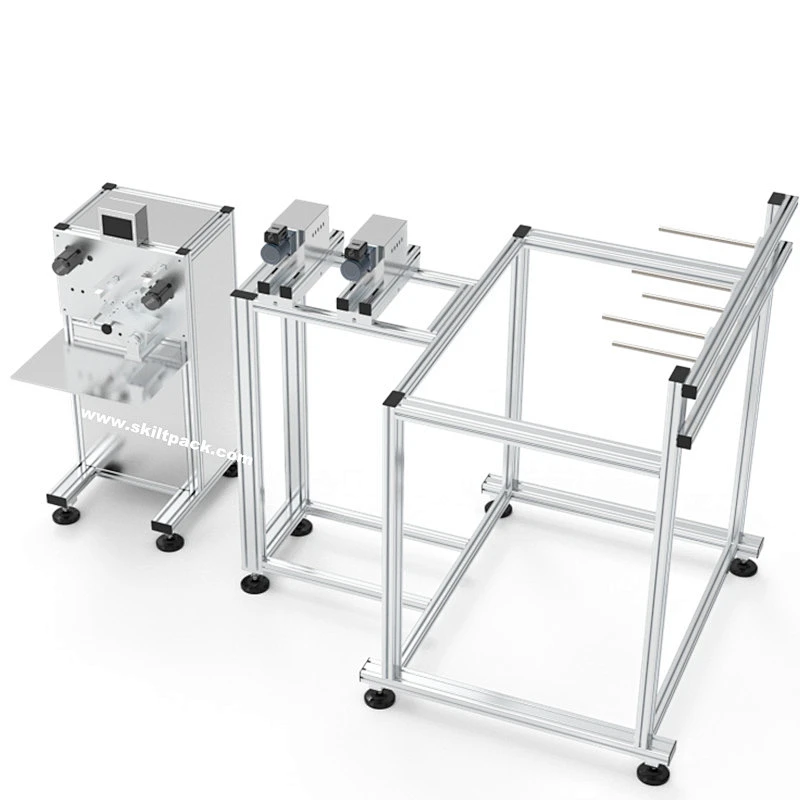 Dental floss packaging line