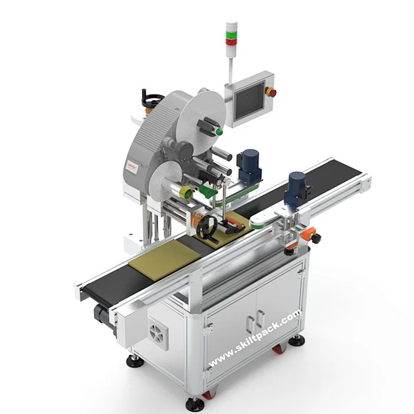 Top surface labeler