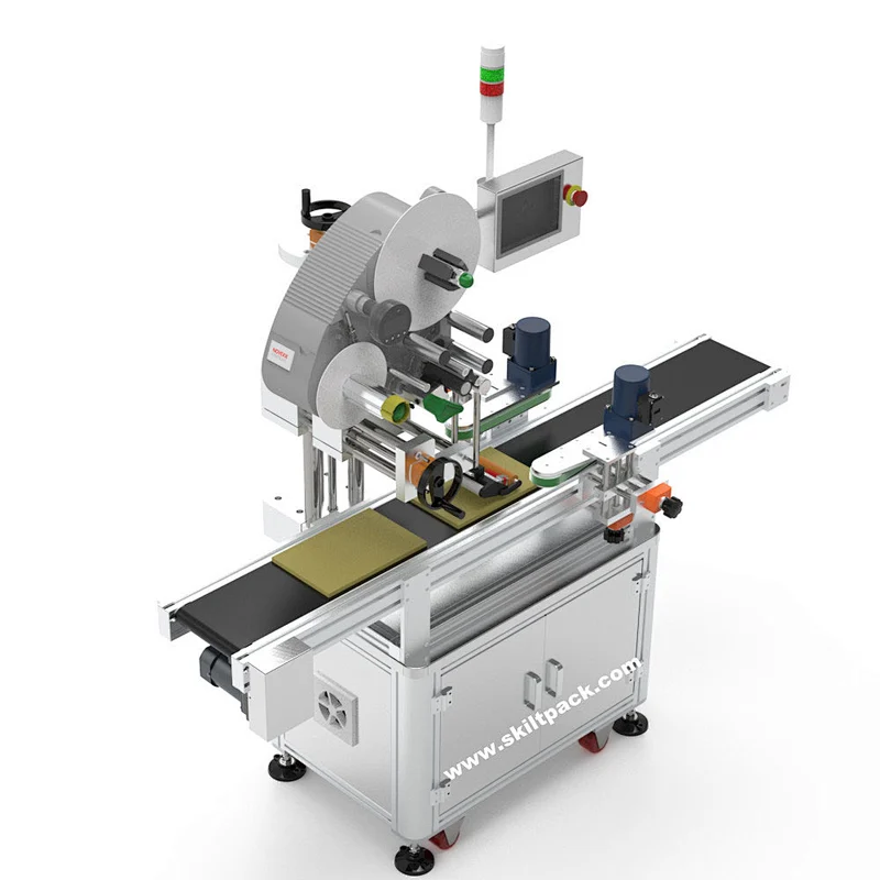 Top surface labeler