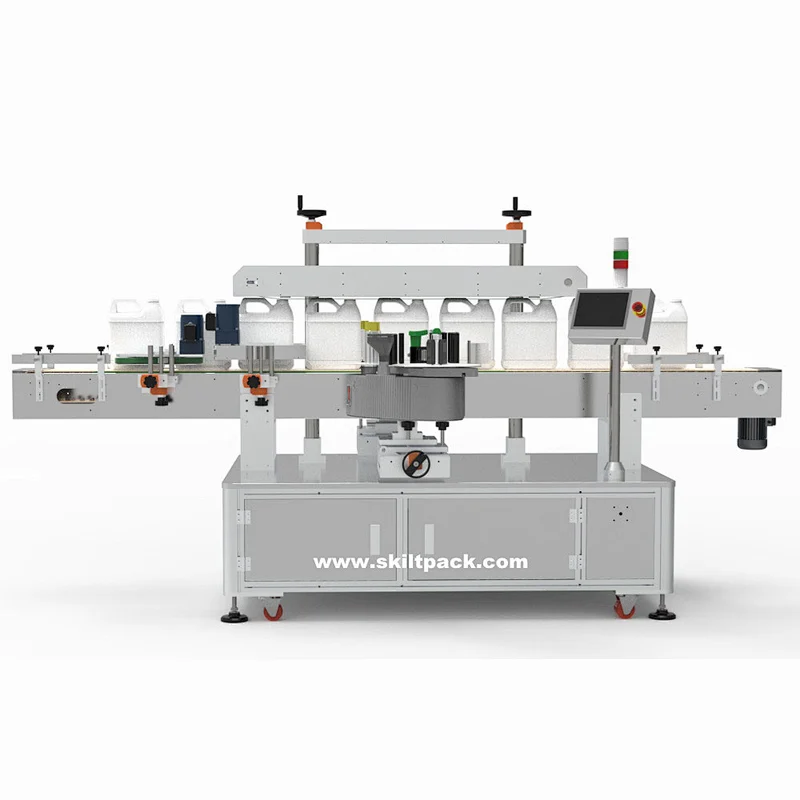 Front & back labeler