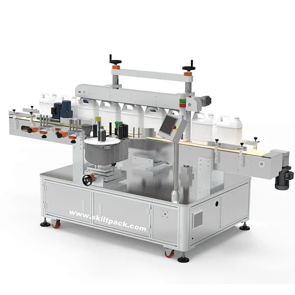 Front & back labeler