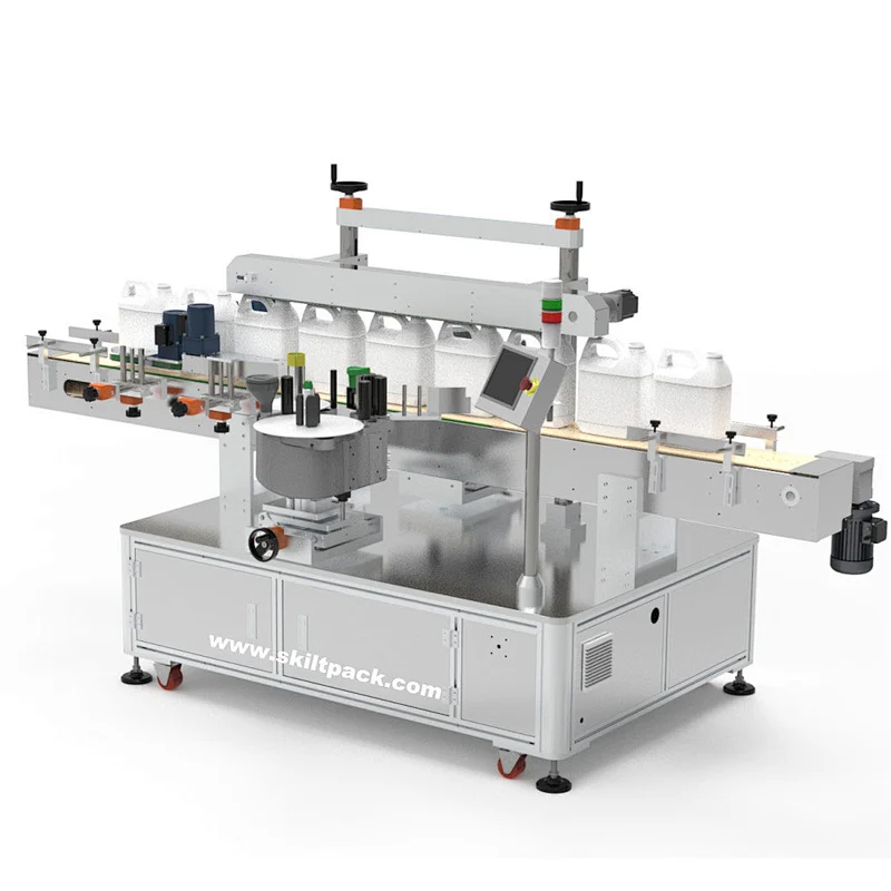 Front & back labeler
