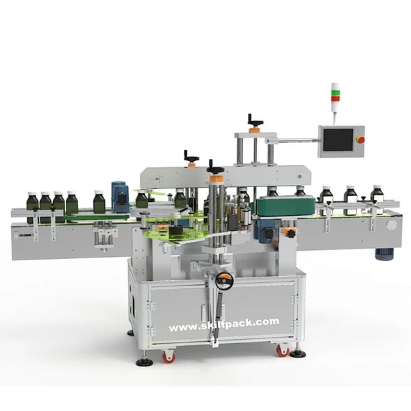 Front & back labeler