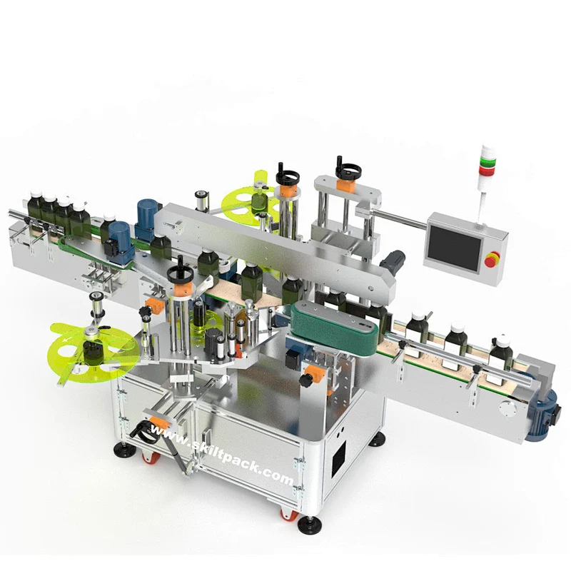 Front & back labeler