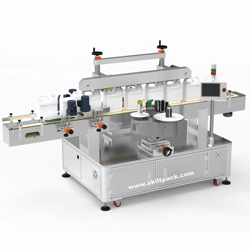 Front & back labeler