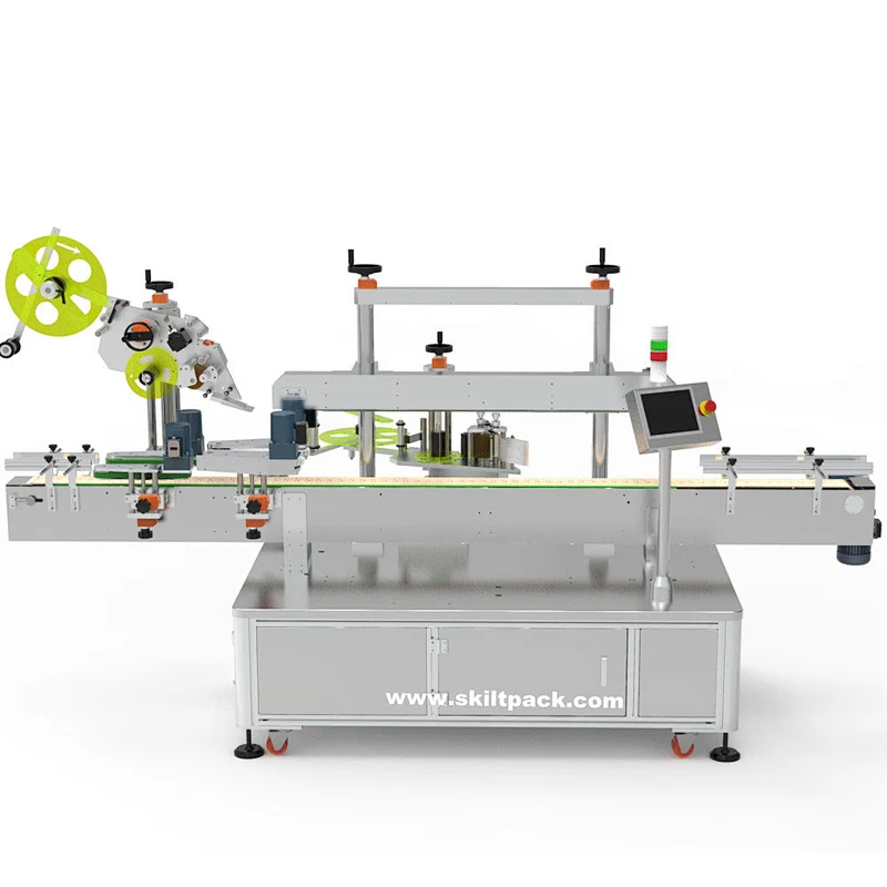 Top & side labeler