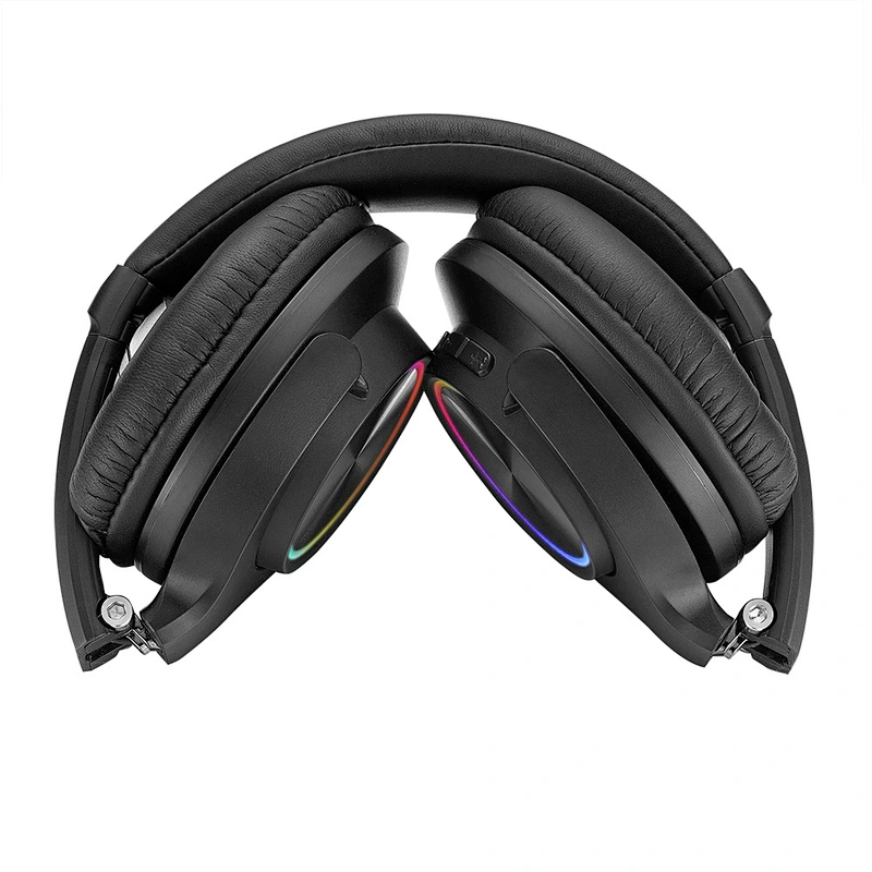 Over-ear Headset Wireless Gaming Headphone With RGB LED Light Headphones