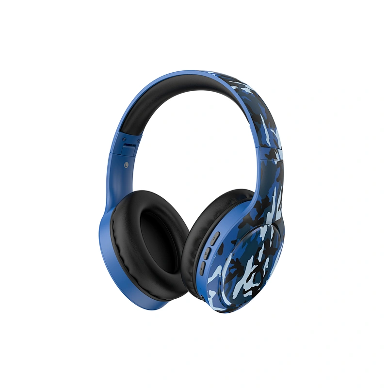 Over ear foldable bluetooth wireless headset