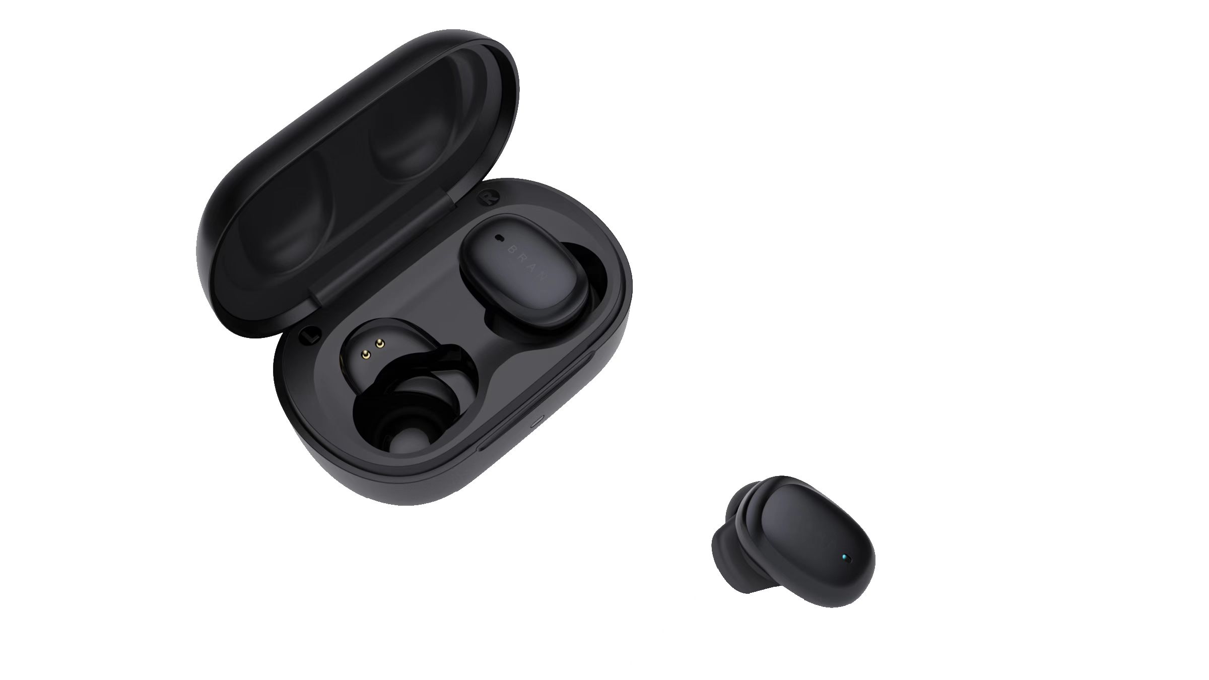 Waterproof dual mic ENC TWS earbuds bluetooth earphone