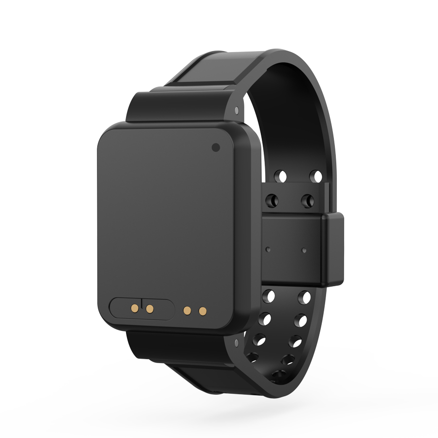 Prision management Wristband Beacon BLE 5.0 Bluetooth IoT Device gateway solution prisioner tracking bracelet