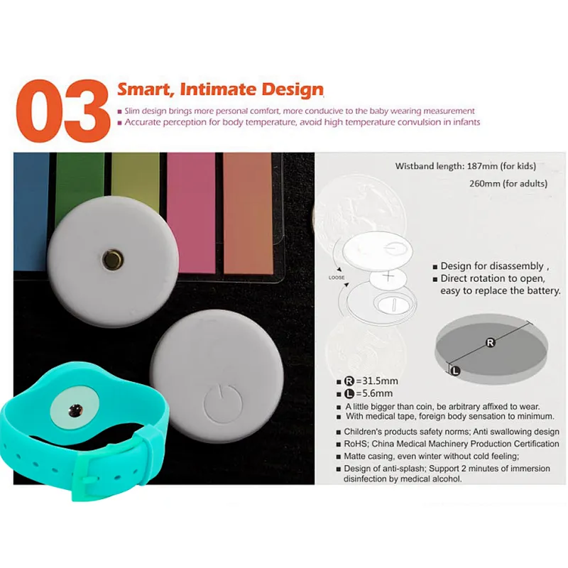 Kids wristband  beacon iBeacon friendly material for children Bluetooth beacon Bluetooth IOT Gateway