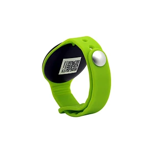 CE FCC 5.0 Ble Beacon Wristband Social Distancing Token Support NFC for Contact Tracing
