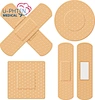 surgical non-woven wound dressing