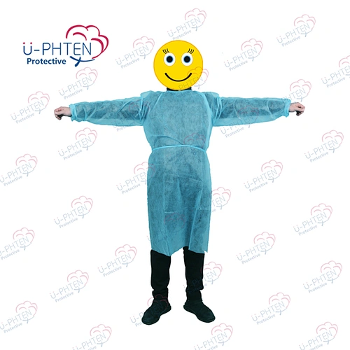 U-PHTEN Disposable PP Isolation Gown
