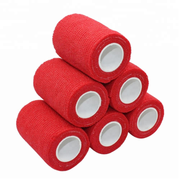 High Quality Medical Factory Colored Adhesive Tape Bandage Surgical Elastic Bandage