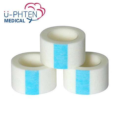 Hypoallergenic Non-Woven Medical Tape 1.25Cm 2.5Cm 5Cm Adhesive Surgical Microporous Non Woven Paper Tape