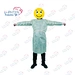 non woven disposable isolation gown
