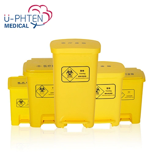 Surgical Biohazard Waste Plastic Sharp Box Disposable Medical Sharp Container For Hospital