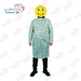 non woven disposable isolation gown