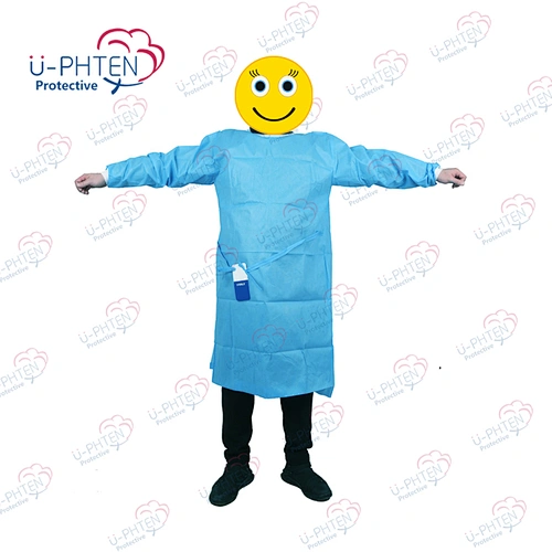 SMS surgical gown standard type normal type, 30g 35g 40g 45g SMS surgical gown